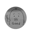 鉛筆ヒヨコ風文字（個別スタンプ：3）