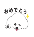 しろいわんこ 其の2（個別スタンプ：10）
