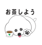 しろいわんこ 其の2（個別スタンプ：34）