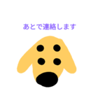 きんちゃんお顔スタンプ（個別スタンプ：19）
