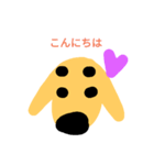 きんちゃんお顔スタンプ（個別スタンプ：21）