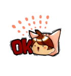 ねこにん。便利スタンプ（個別スタンプ：7）