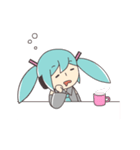 初音ミクのアニメーションスタンプ（個別スタンプ：10）