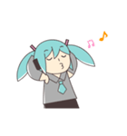 初音ミクのアニメーションスタンプ（個別スタンプ：13）