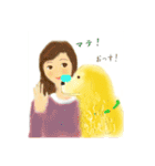 マウスで描いた絵のスタンプ（個別スタンプ：13）