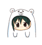 非常に普通のイラスト（個別スタンプ：6）