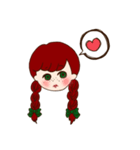 赤毛少女（個別スタンプ：6）