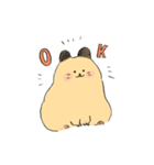 もちもちハムちゃん 日常（個別スタンプ：1）