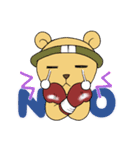 ムエタイ大好きクマさん☆ナックマエ（個別スタンプ：2）