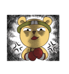 ムエタイ大好きクマさん☆ナックマエ（個別スタンプ：7）