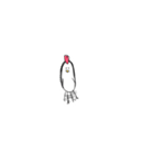 すこぶる適当な鳥（個別スタンプ：2）