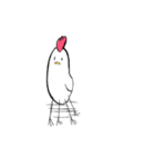 すこぶる適当な鳥（個別スタンプ：3）