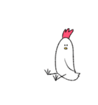すこぶる適当な鳥（個別スタンプ：9）