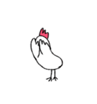 すこぶる適当な鳥（個別スタンプ：16）