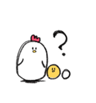 すこぶる適当な鳥（個別スタンプ：28）