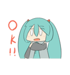 初音ミク（今村ミク）スタンプ（個別スタンプ：1）