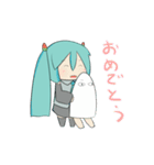 初音ミク（今村ミク）スタンプ（個別スタンプ：3）