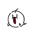 丸いおばけ2（個別スタンプ：6）
