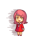 女の子は可愛い！2（個別スタンプ：23）