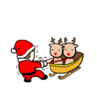 ちびすけイラストスタンプ。冬クリスマス編（個別スタンプ：21）