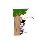 帽子ガイコツ(超日常)（個別スタンプ：1）