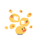 もちもちヒヨコ（個別スタンプ：14）
