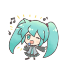 初音ミクとユキネのプチスタンプ（個別スタンプ：8）