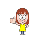 庶務の大山さん（個別スタンプ：21）