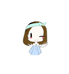 しせいがぶれない少女ちゃん（個別スタンプ：4）
