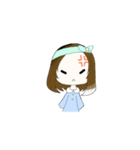 しせいがぶれない少女ちゃん（個別スタンプ：5）