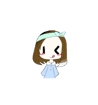 しせいがぶれない少女ちゃん（個別スタンプ：7）