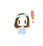 しせいがぶれない少女ちゃん（個別スタンプ：9）