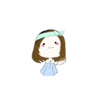 しせいがぶれない少女ちゃん（個別スタンプ：10）