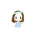 しせいがぶれない少女ちゃん（個別スタンプ：14）
