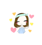 しせいがぶれない少女ちゃん（個別スタンプ：21）