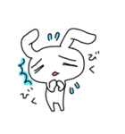 気弱なうさぎ（個別スタンプ：6）