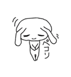 気弱なうさぎ（個別スタンプ：7）