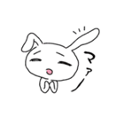 気弱なうさぎ（個別スタンプ：11）