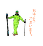 スキーシーン ski（個別スタンプ：3）
