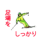 スキーシーン ski（個別スタンプ：9）