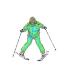 スキーシーン ski（個別スタンプ：11）