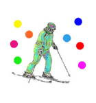 スキーシーン ski（個別スタンプ：15）