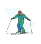 スキーシーン ski（個別スタンプ：19）