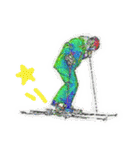 スキーシーン ski（個別スタンプ：20）