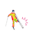スキーシーン ski（個別スタンプ：30）