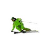 スキーシーン ski（個別スタンプ：33）