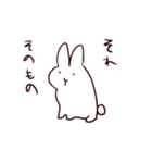 ストロボうさぎ（個別スタンプ：4）