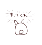 ストロボうさぎ（個別スタンプ：8）