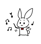 ウサギのスタンプ(/・ω・)/（個別スタンプ：1）