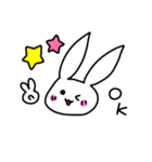 ウサギのスタンプ(/・ω・)/（個別スタンプ：8）